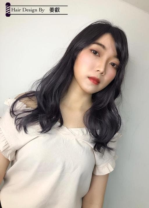 霧面質感、女生長髮、女生染髮