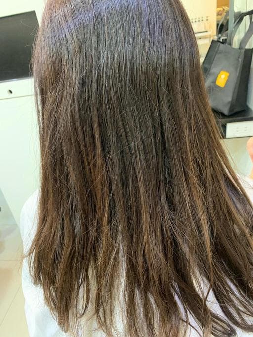 女生染髮、冷萃咖啡髮色、台北剪髮
