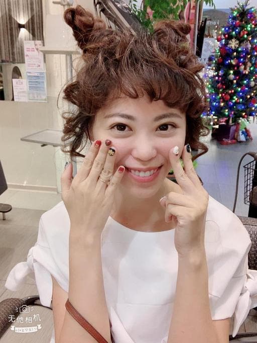 編髮造型、丸子頭造型、高雄剪髮
