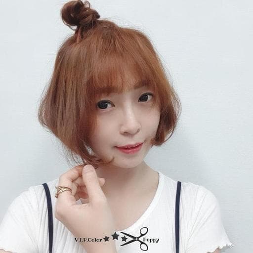 女生短髮、鮑伯頭、設計染