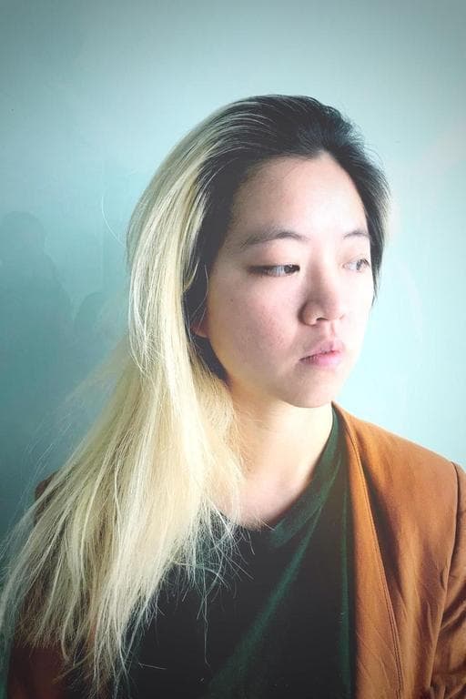 女生中長髮、女生染髮、漂色