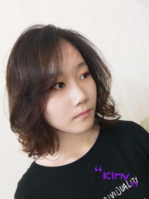 女生短髮、女生染髮、女生染燙