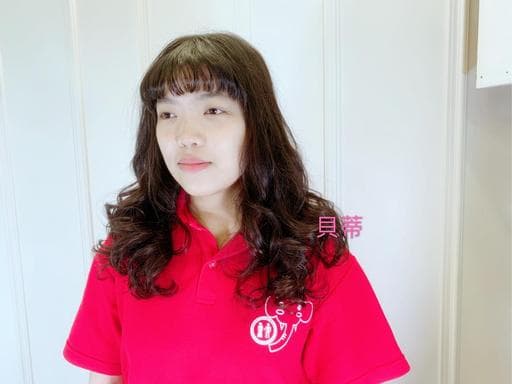 女生中長髮、女生燙髮、嬉皮卷