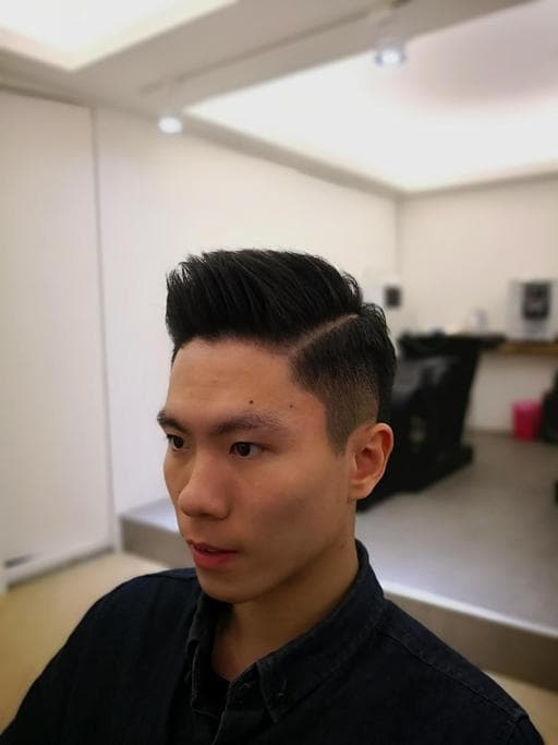 油頭、男士設計、男生短髮