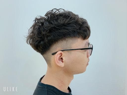 男生短髮、冷燙、男生燙髮