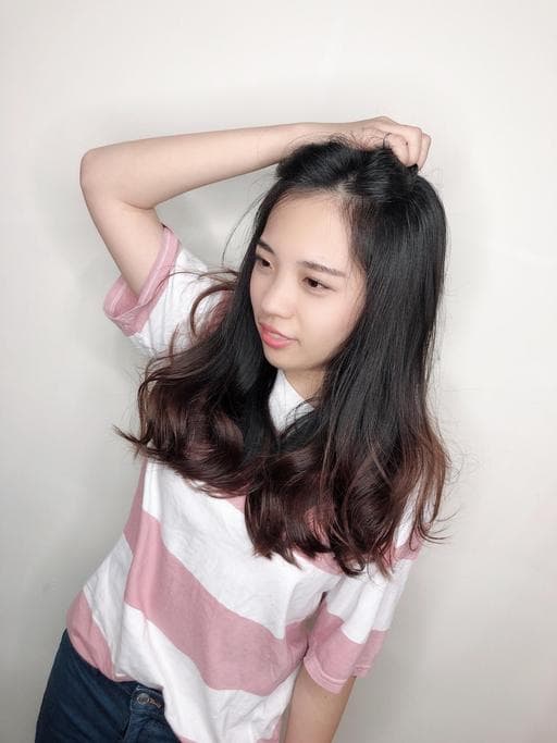 女生中長髮、台中剪髮