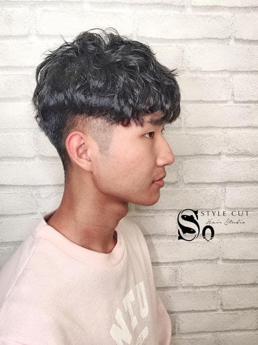 男生短髮、男生Undercut、男生卷髮