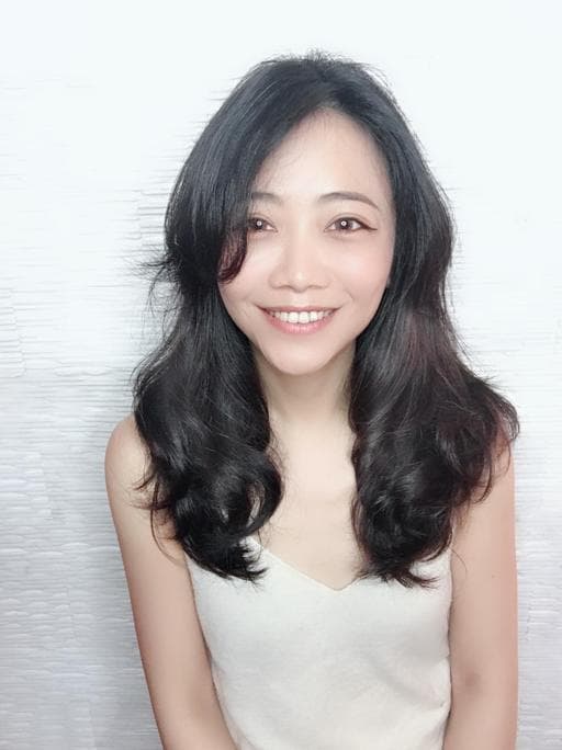女生長髮、浪漫大卷、燙卷