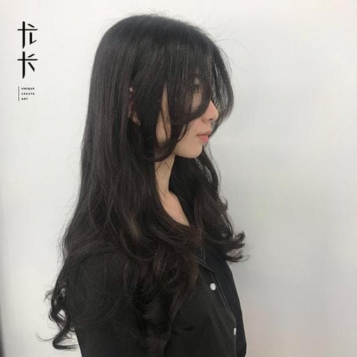 鬆軟捲度、高雄剪髮、女生長髮