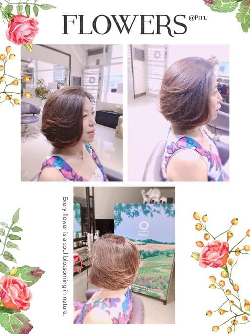 女生燙髮、女生短髮、鮑伯頭
