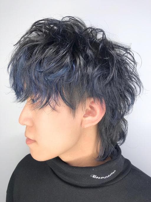 男生短髮、漂色、灰色系