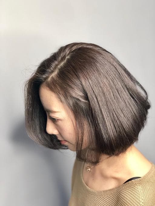 女生中長髮、女生染燙、漂色