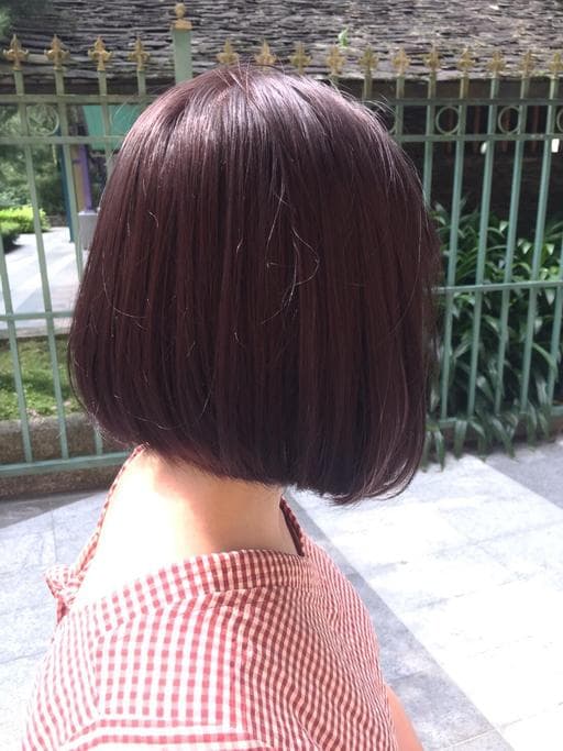 女生短髮、女生染髮、台中染髮