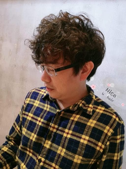 男生卷髮、桃園剪髮、桃園藝文特區