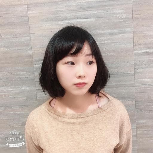 女生燙髮、清新中短髮-(耳下肩上)、新北剪髮