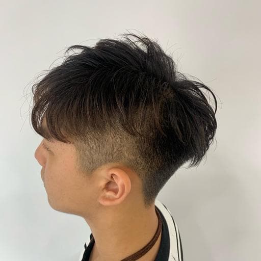 男生卷髮、男生短髮、電棒造型