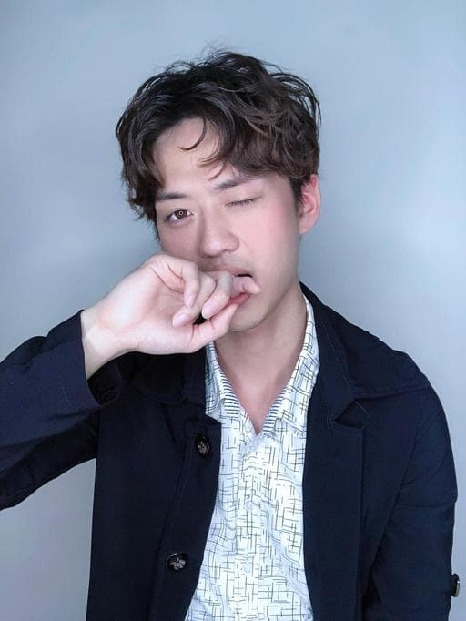 男生韓系紋理燙、士林區剪髮、台北剪髮