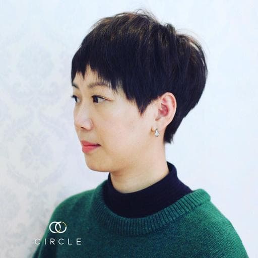 女生短髮、短髮、女生染髮