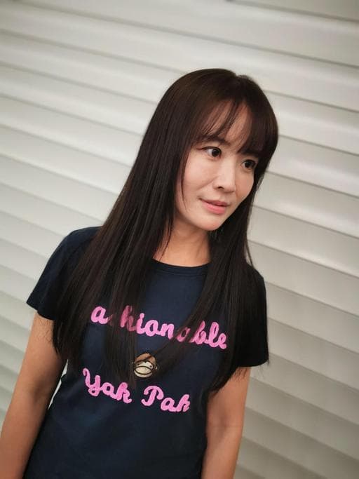 女生長髮、女生染髮、不用漂髮