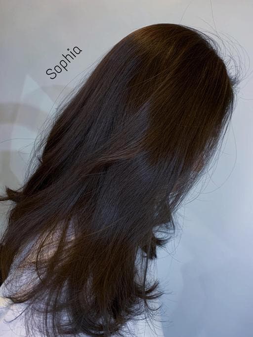 女生長髮、女生染髮、不用漂髮