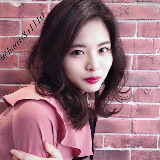 女生中長髮、浪漫大卷、高雄剪髮