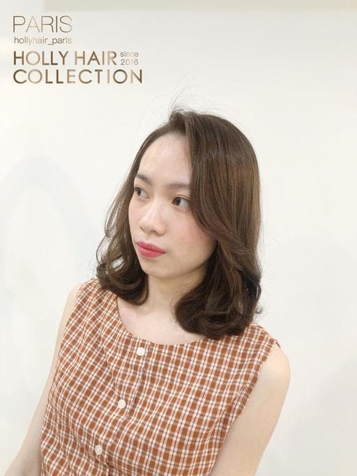 女生短髮、女生染髮、不用漂髮