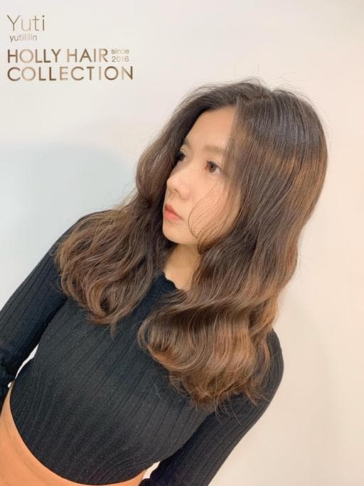 女生長髮、溫塑燙、髮妝燙