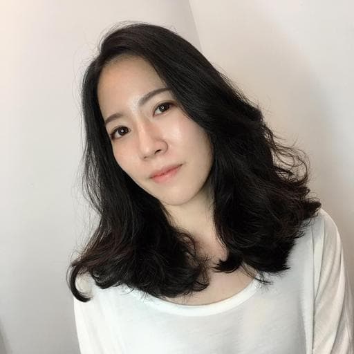 女生中長髮、泰迪熊卷髮、溫塑燙