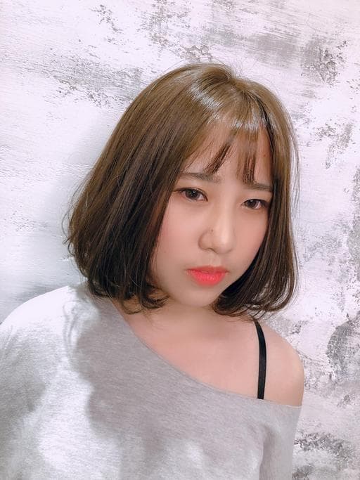 女生染髮、冷萃咖啡髮色、新竹剪髮