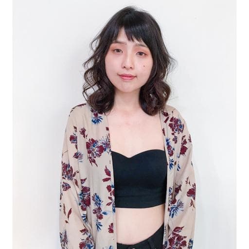 女生中長髮、女生染燙、女生染髮