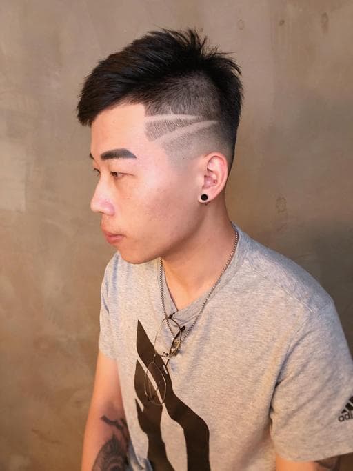 男生短髮、男生Undercut、男生卷髮