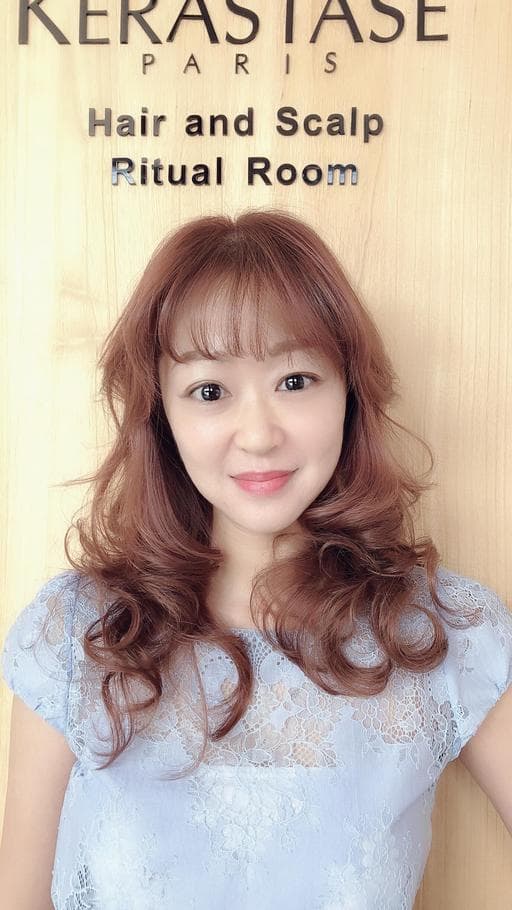 挑染、女生染燙、女生長髮