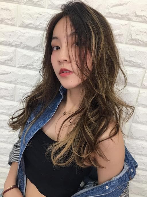 歐美挑染、女生長髮、漂色