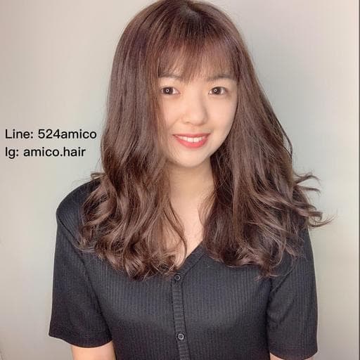 女生染燙、質感溫塑、浪漫大卷