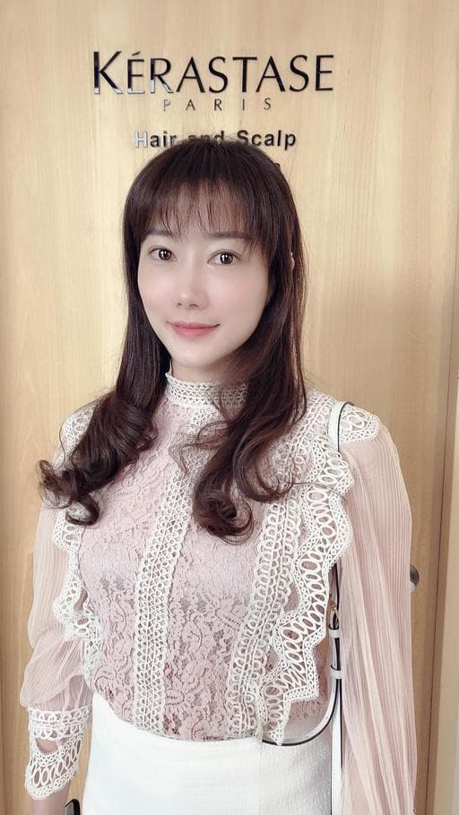女生染燙、空氣感卷髮、漂色
