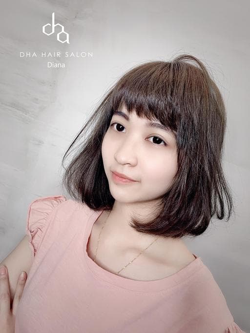 女生中長髮、鮑伯頭、霧面質感