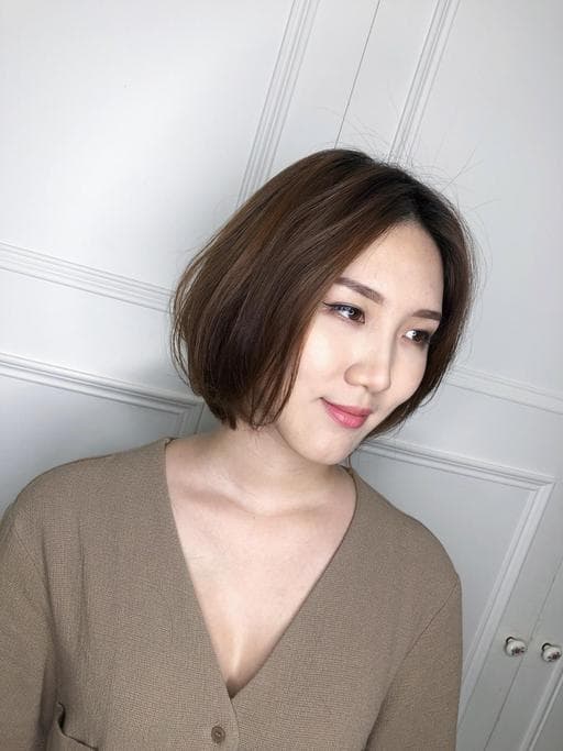 女生短髮、女生染燙、女生染髮