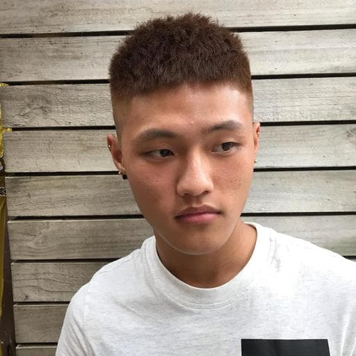 男生染髮、染髮、男生短髮