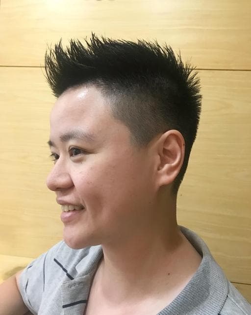 女生短髮、男孩風女生短髮、台中剪髮