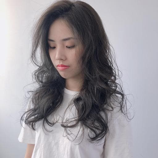 女生染燙、質感溫塑、空氣感卷髮