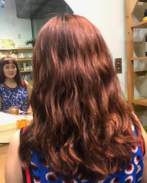 女生染燙、女生長髮、女生染髮