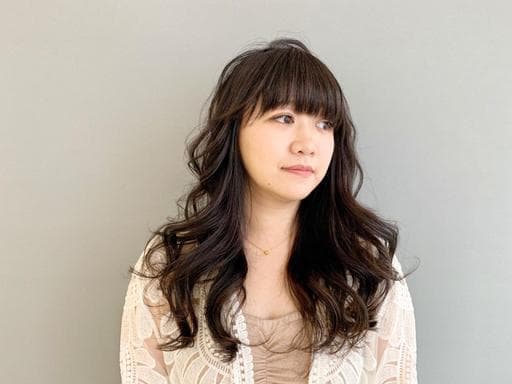女生長髮、電棒造型、女生染髮