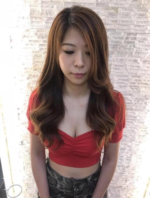 燙卷、女生染燙、質感溫塑
