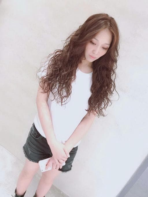 女生髮型、溫塑燙、女生長髮