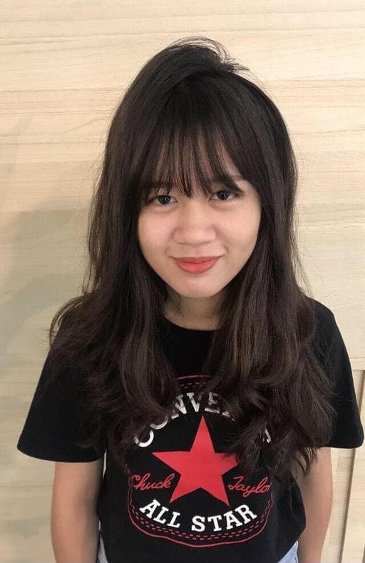 女生中長髮、女生染燙、女生染髮