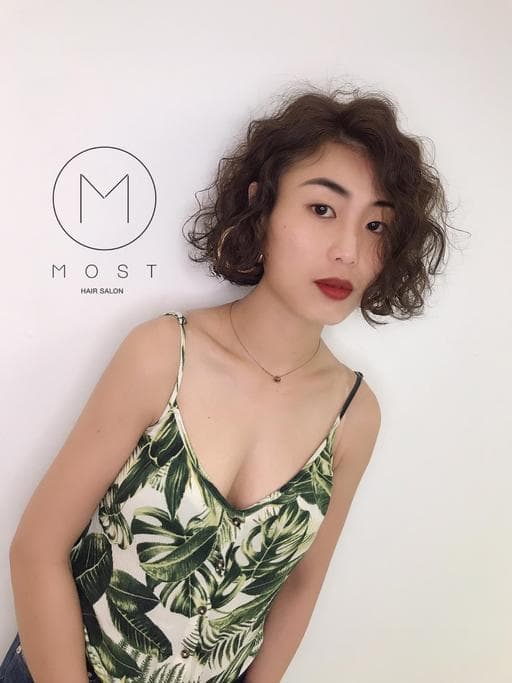 女生短髮、女生染燙、女生染髮