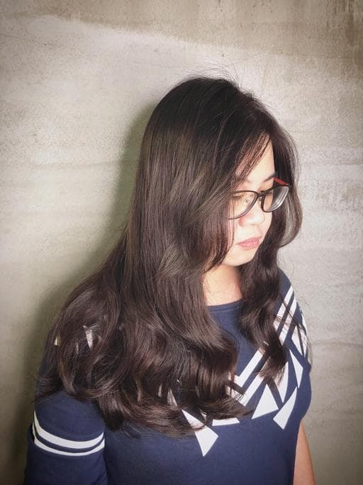 女生染燙、女生長髮、溫塑燙
