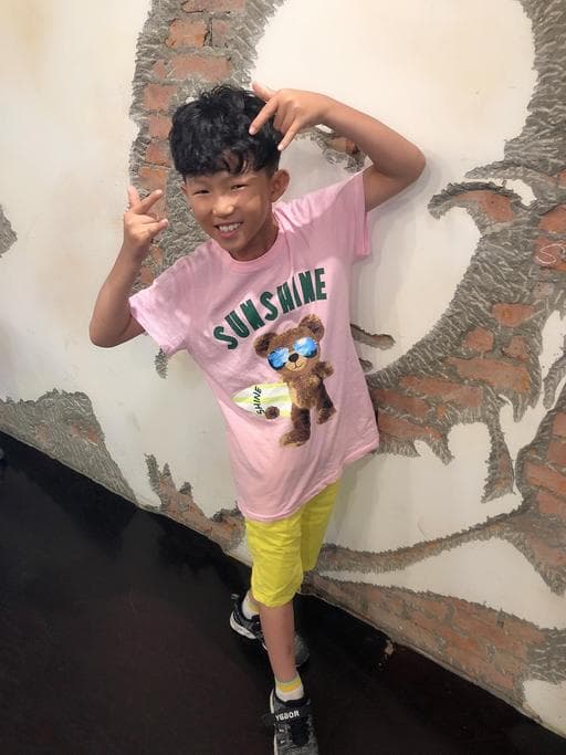 兒童剪髮、男生短髮、黑色