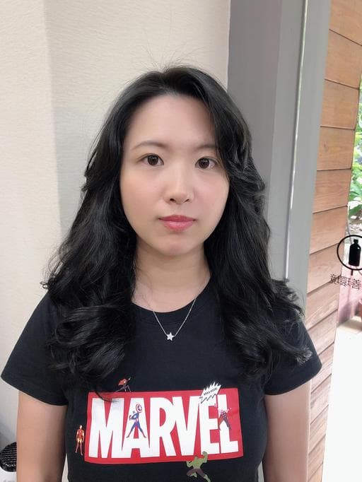 女生長髮、溫塑燙、女生燙髮