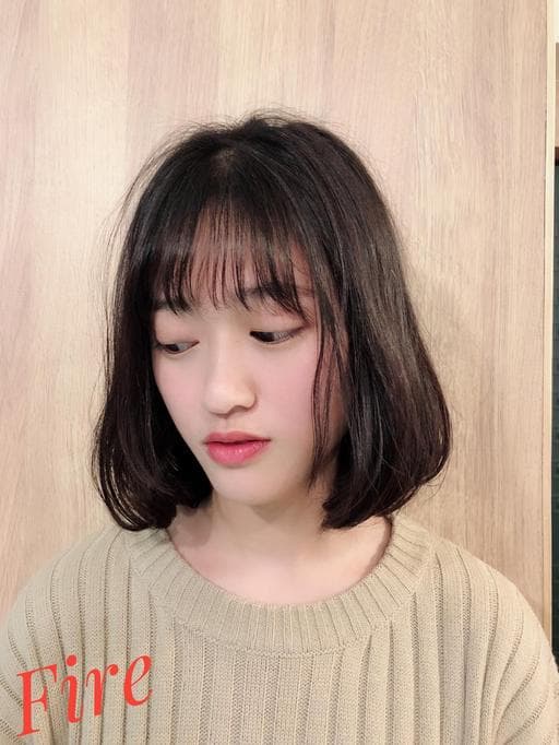 女生短髮、鮑伯頭、空氣感卷髮